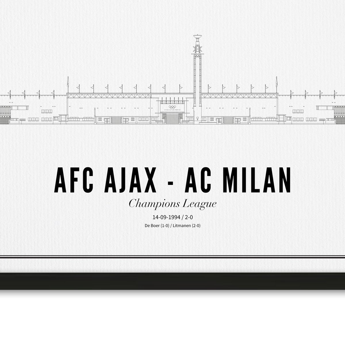 Poster van Olympisch Stadion | WIJCK. 